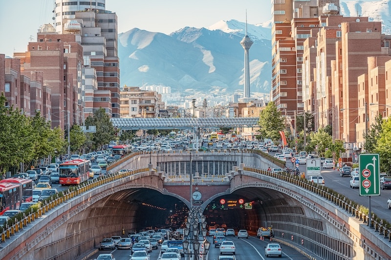 Tehran traffic iran 1