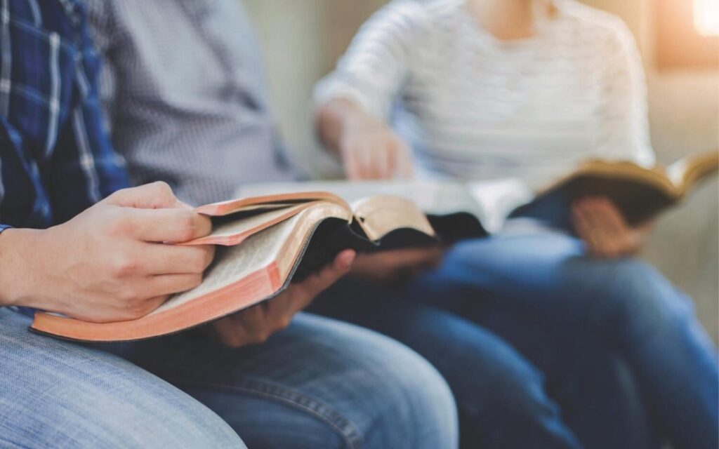 People Reading Bible